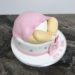 Babytorte - Babyhintern mit Windel und kleinen Füsschen sowie einer schönen rosa Schleife