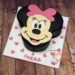 Geburtstagstorte Mädchen - Lächelnde Minnie Mouse wurde hier als Torte nachbacken und natürlich darf die rosa Schleife nicht fehlen.