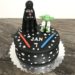 Geburtstagstorte Buben - Star Wars mit Darth Vader und Meister Yoda